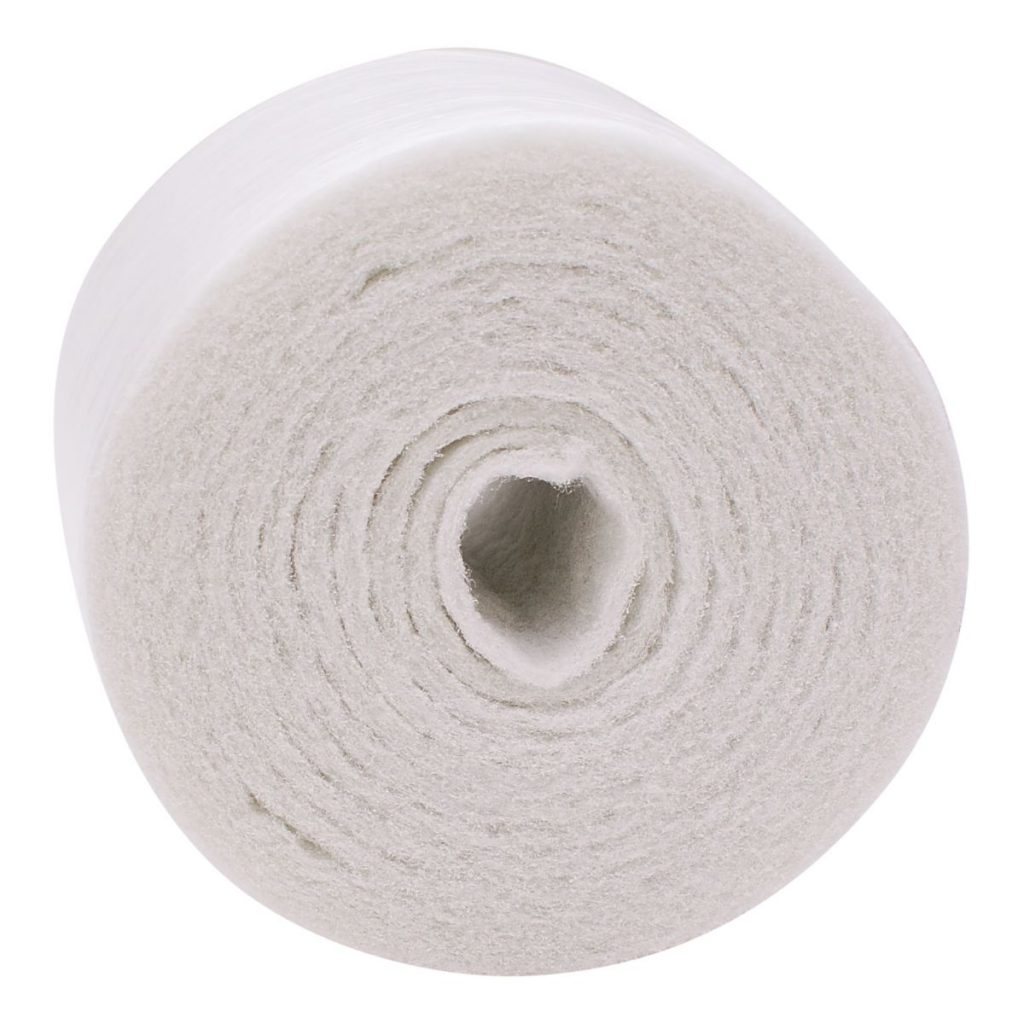 Doodlebug Pad rol 5 m. (160 mm) wit
