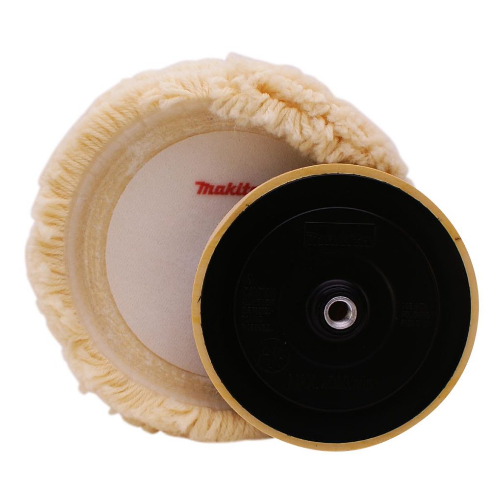 Wool polishing coat/pad and backing pad